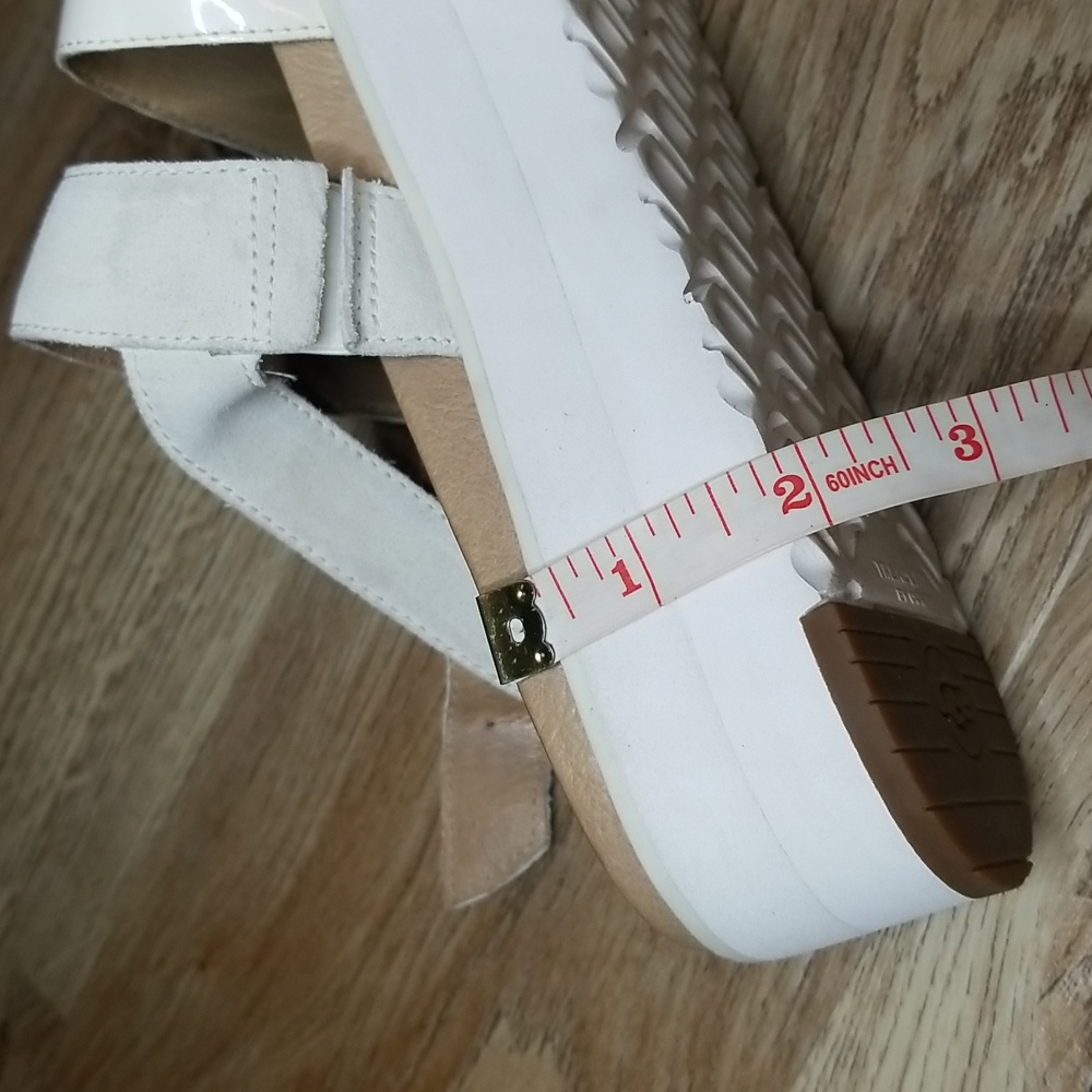 Ugg Treadlite Womens Braylynn White Flatform Wedge Heel Sandals - Picture 14 of 14
